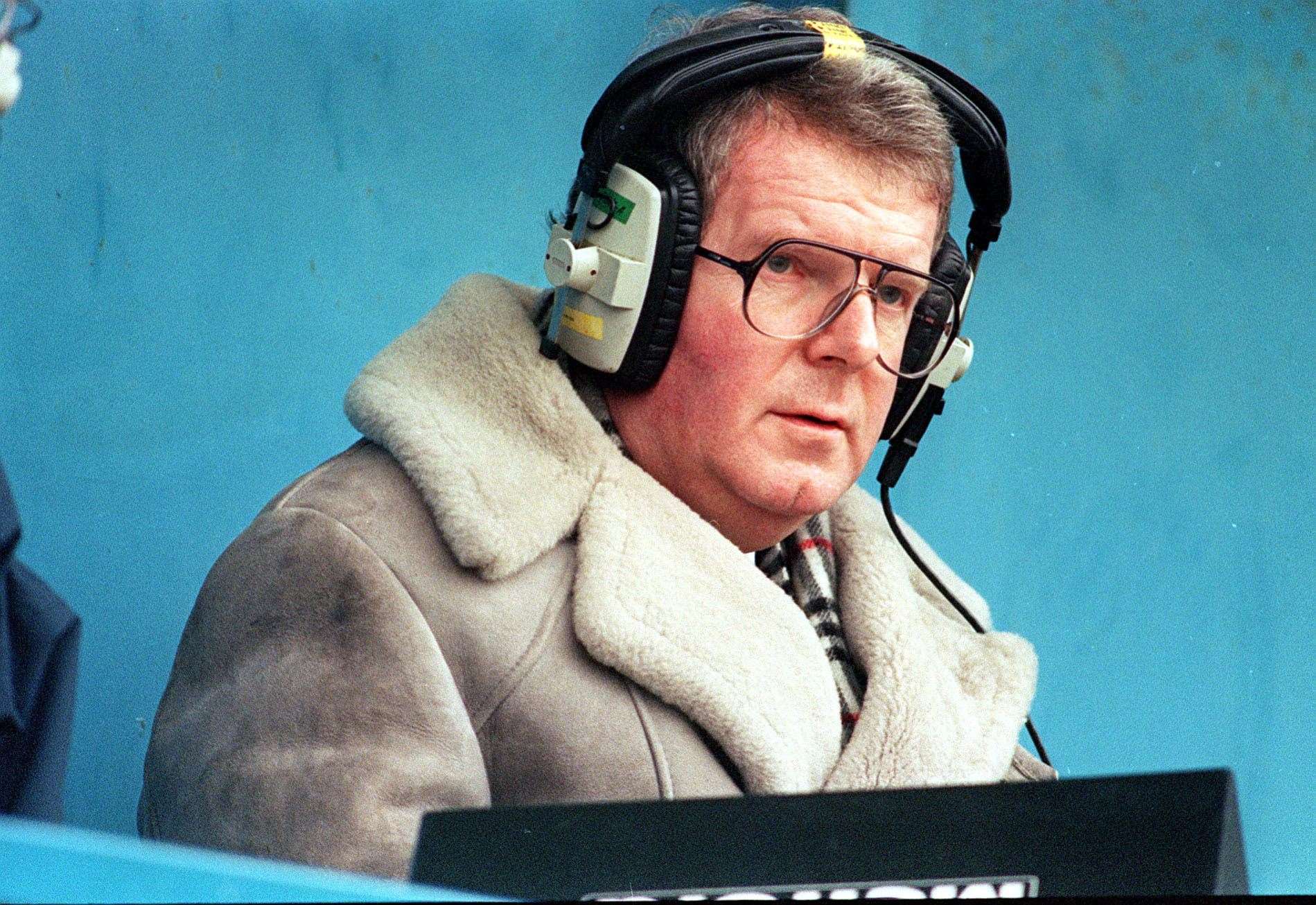 John Motson was hailed as a “legend whose voice was football” (Martyn Hayhow/PA)
