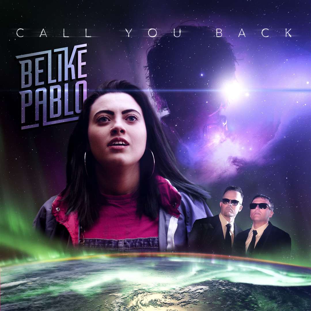 Call You Back’s cover apes science fiction B-movies of old.