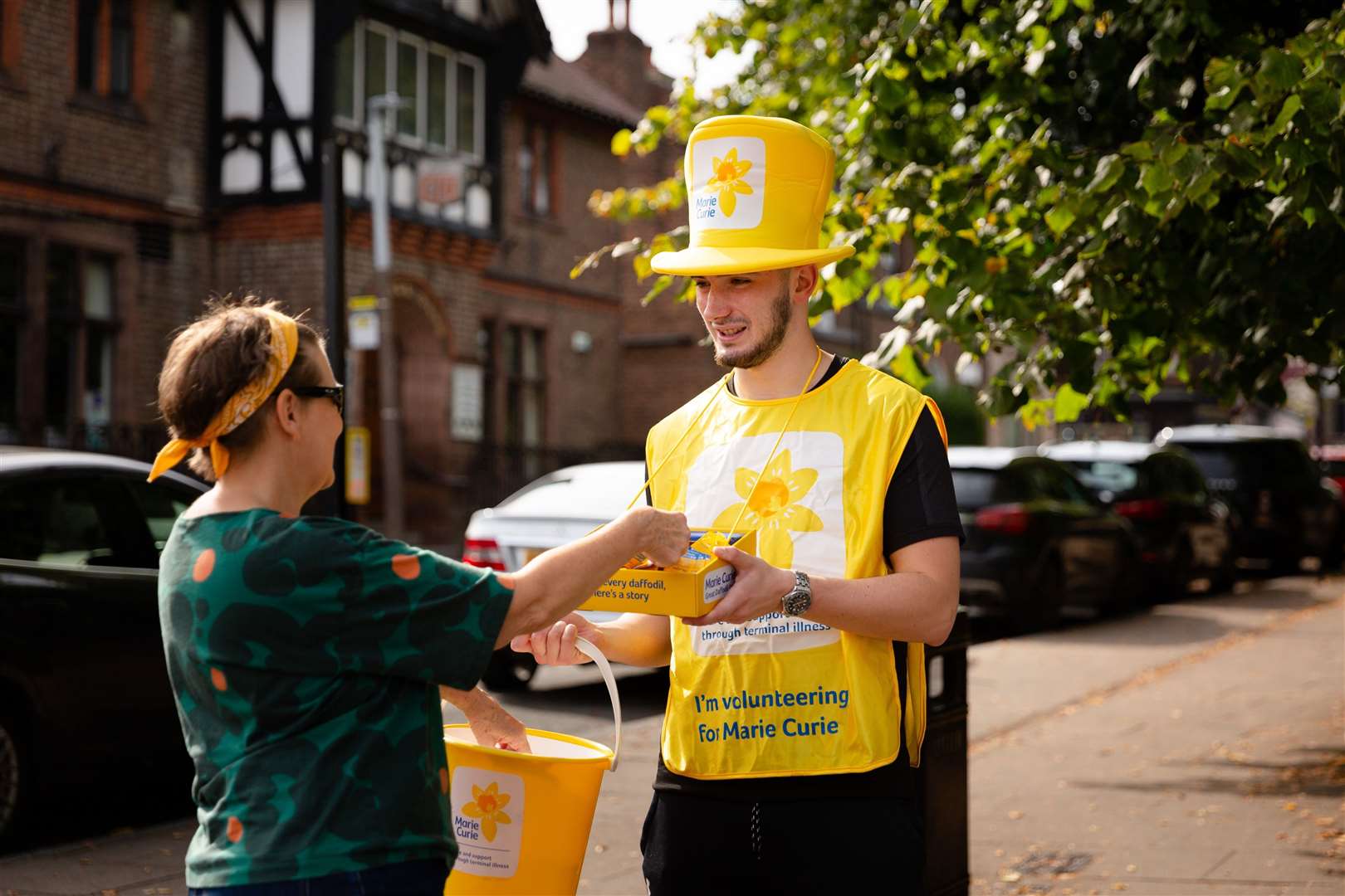 Can you volunteer just two hours of your time to help Marie Curie?