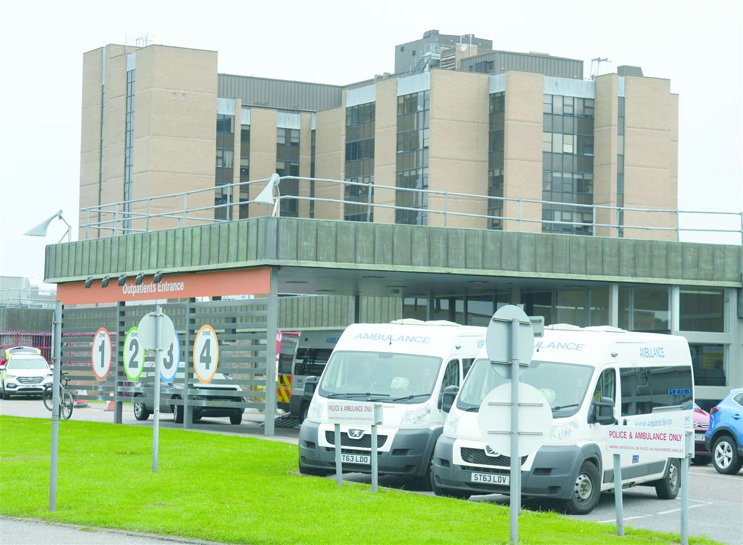 Raigmore Hospital was praised across a number of areas for its efforts – but inspectors want to ensure the fabric of the building is maintained to assist cleaning.