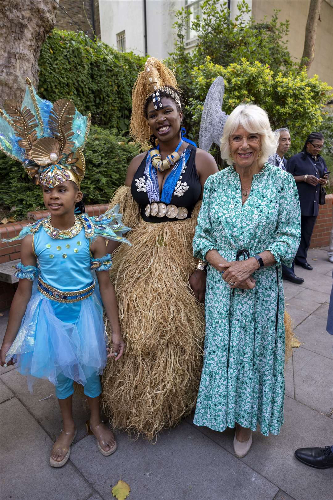 The Duchess of Cornwall visited the Tabernacle, in west London to help celebrate the return of the Notting Hill Carnival (Ian Vogler/Daily Mirror/PA)