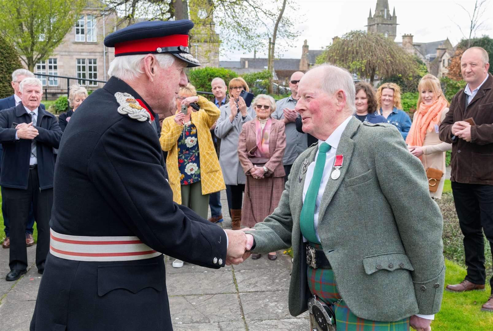Lord-Lieutenant of Moray, Seymour Monro. Picture: Beth Taylor