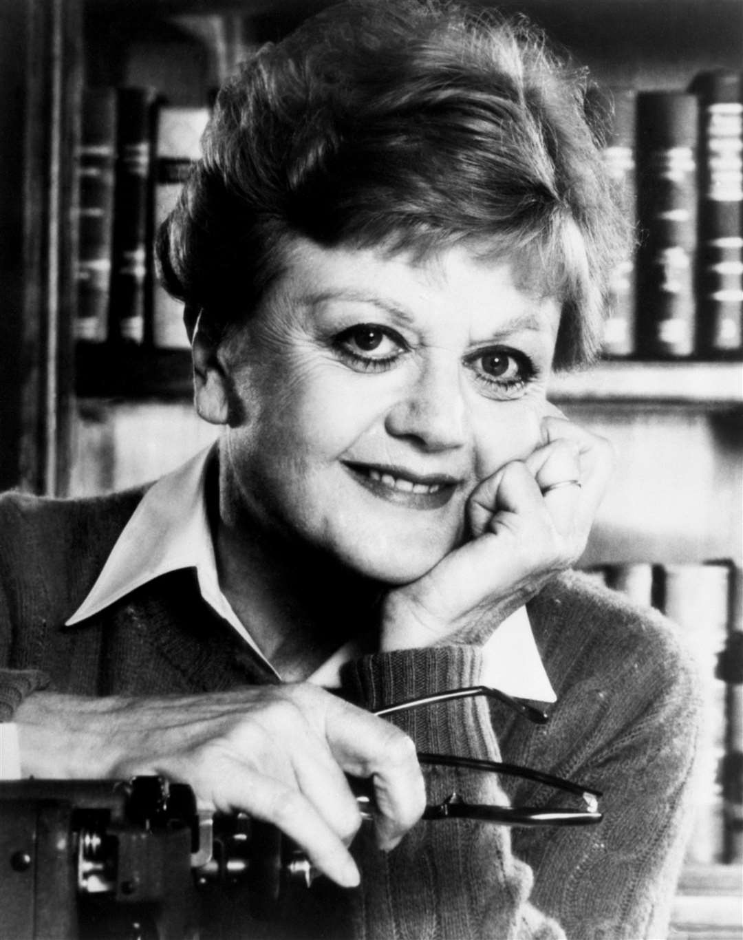 Actress Angela Lansbury as thriller-writer Jessica Fletcher in the television series ‘Murder She Wrote’ (PA)