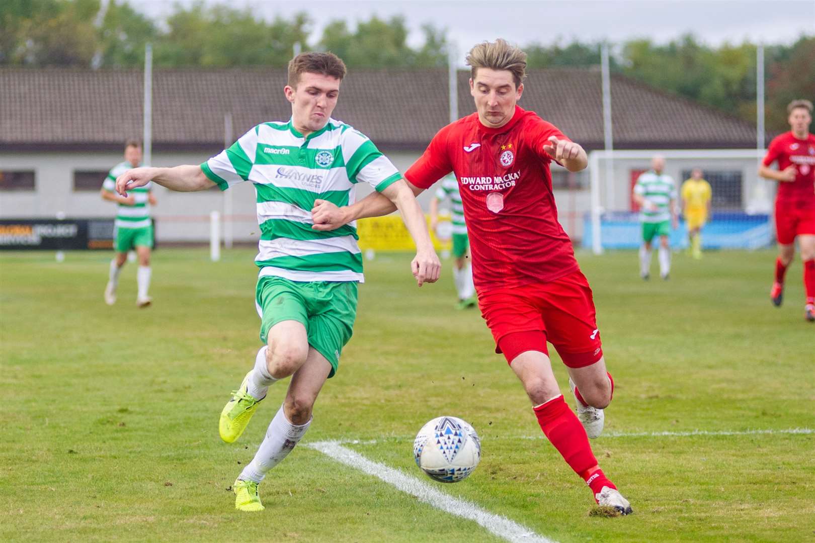Callum Murray was six years at home town Buckie. Picture: Daniel Forsyth..