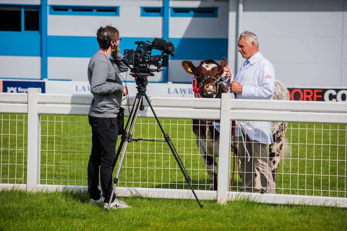 Classes were filmed and broadcast online at last year's RHS. Picture: Chris Watt