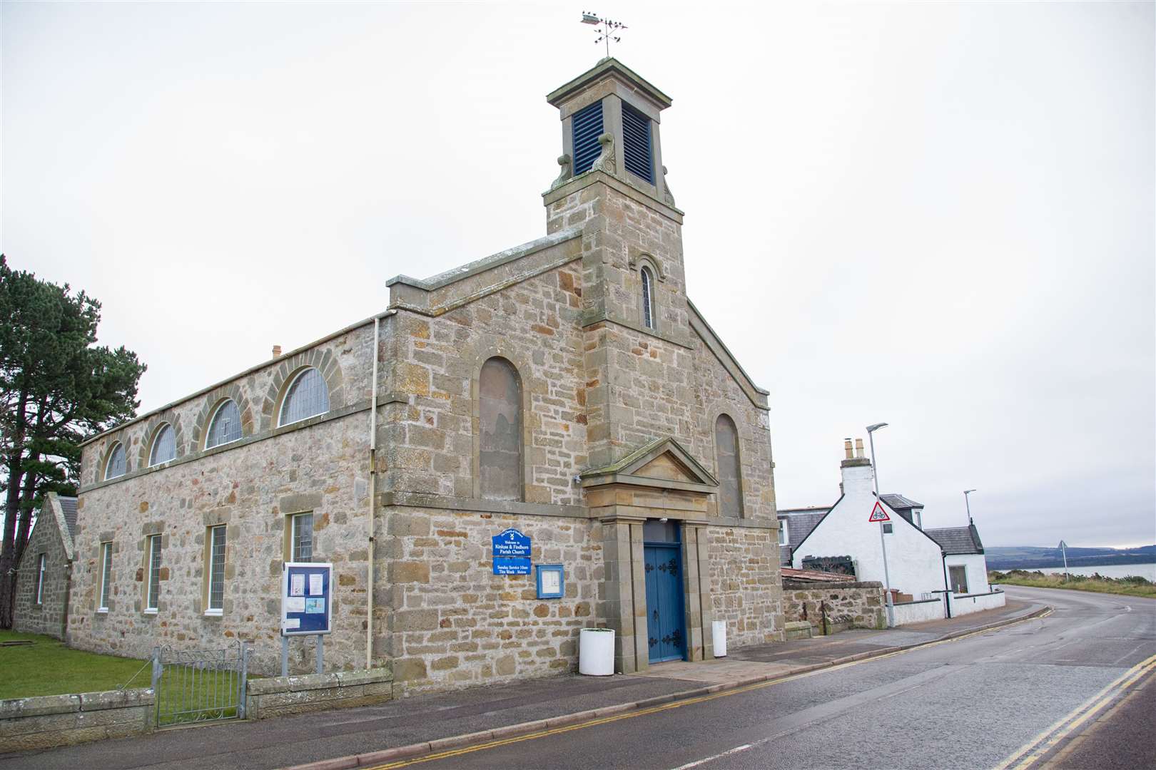 Findhorn Church was built in the mid 19th century as a Free Church and has survived without much alteration, although it is now Church of Scotland.