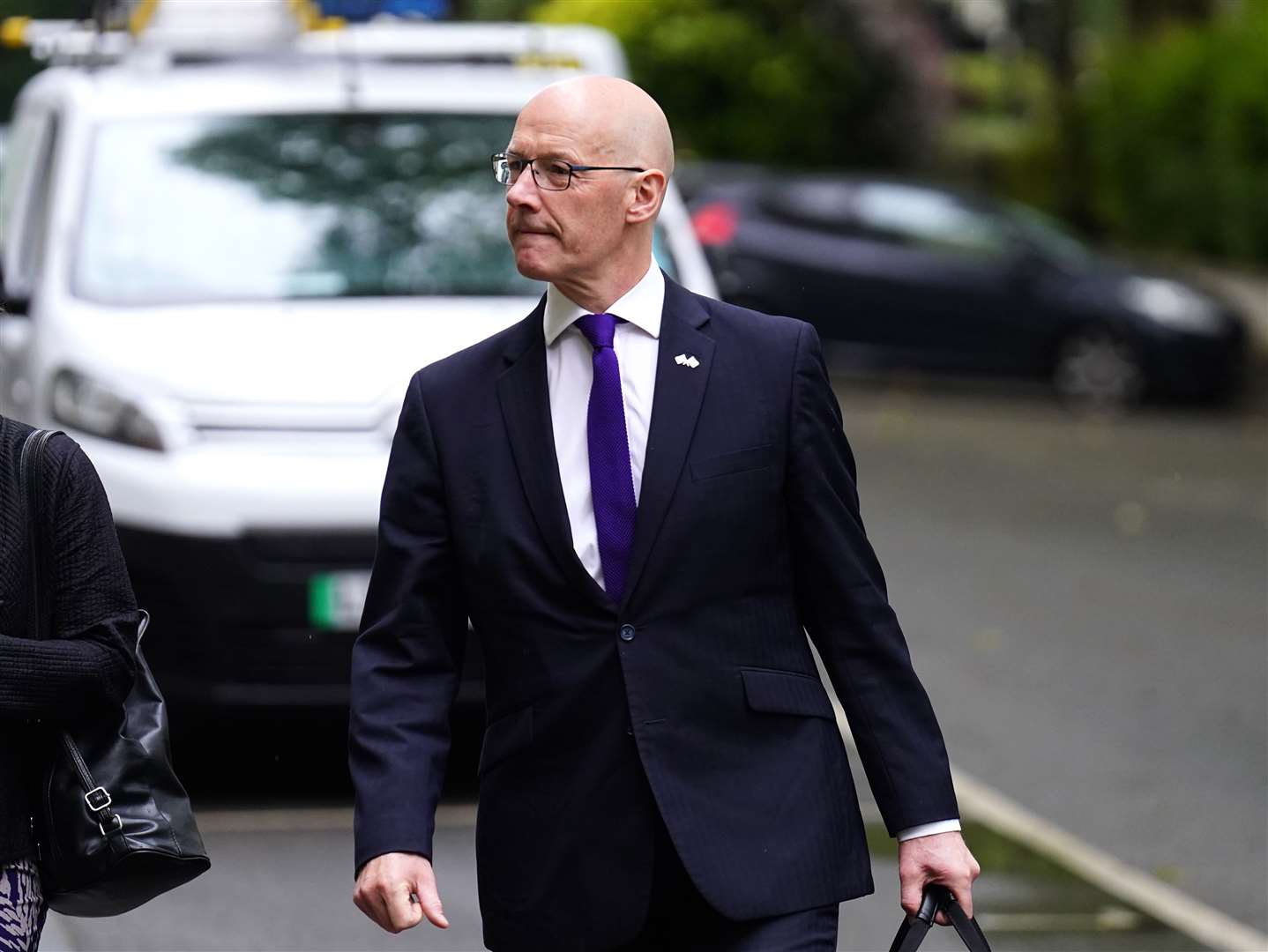 Former deputy first minister of Scotland John Swinney also gave evidence to the inquiry on Thursday (James Manning/PA)