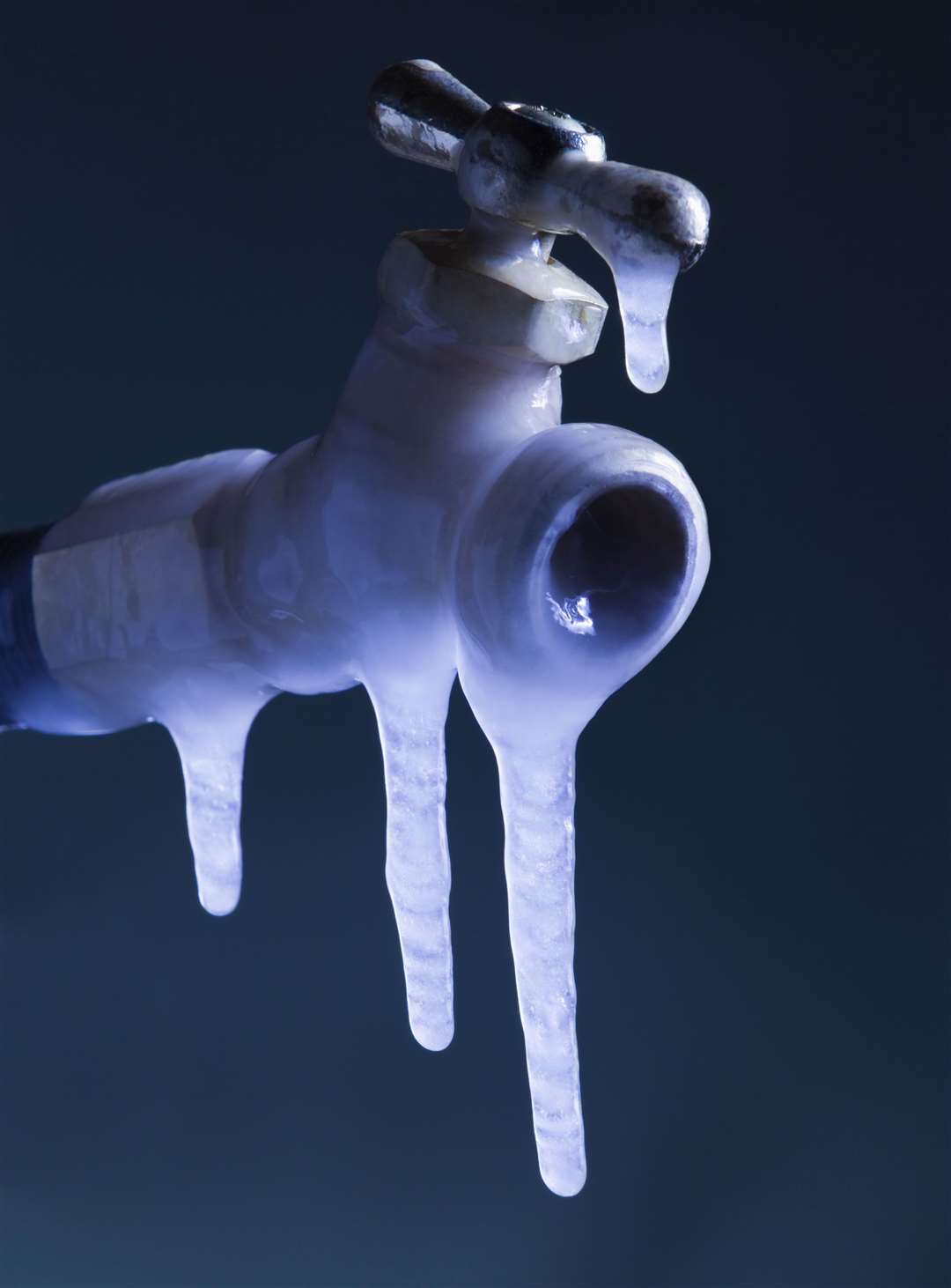 Pipes and stopcocks can become frozen (Alamy/PA)