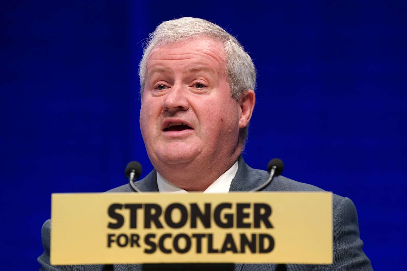 Ian Blackford was heard on a recording urging MPs to support Mr Grady during his suspension from the party (Andrew Milligan/PA)