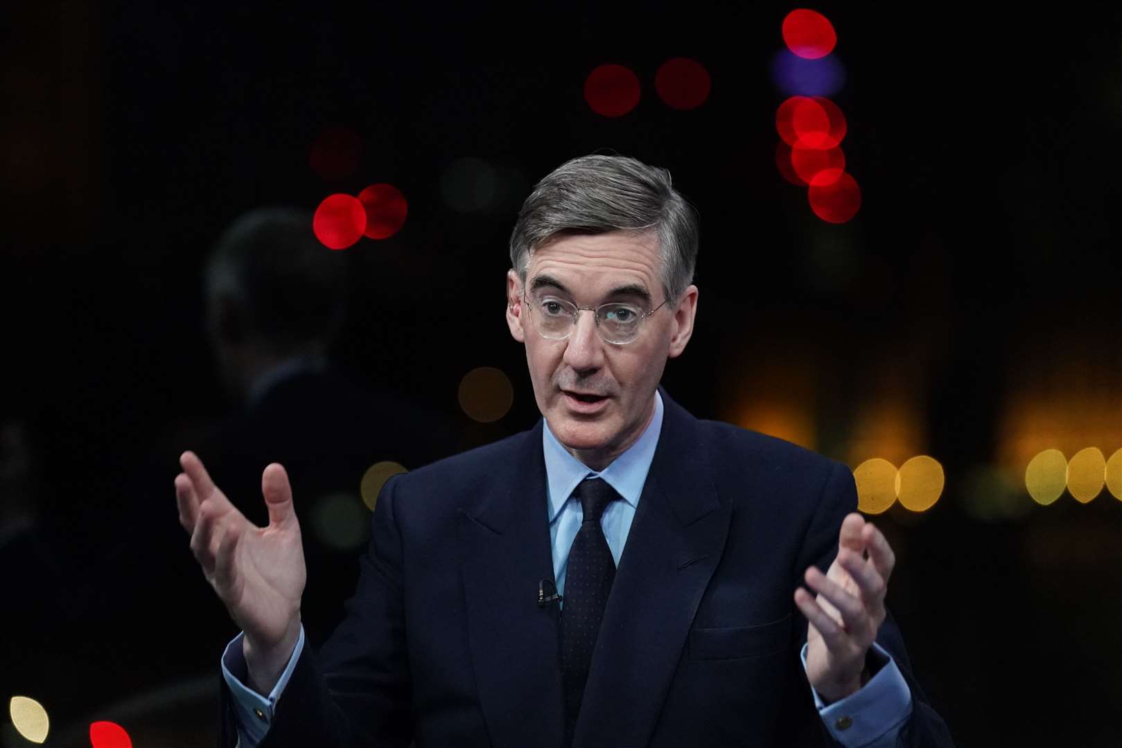 Jacob Rees-Mogg said Lee Anderson had made a mistake joining Reform (Stefan Rousseau/PA)