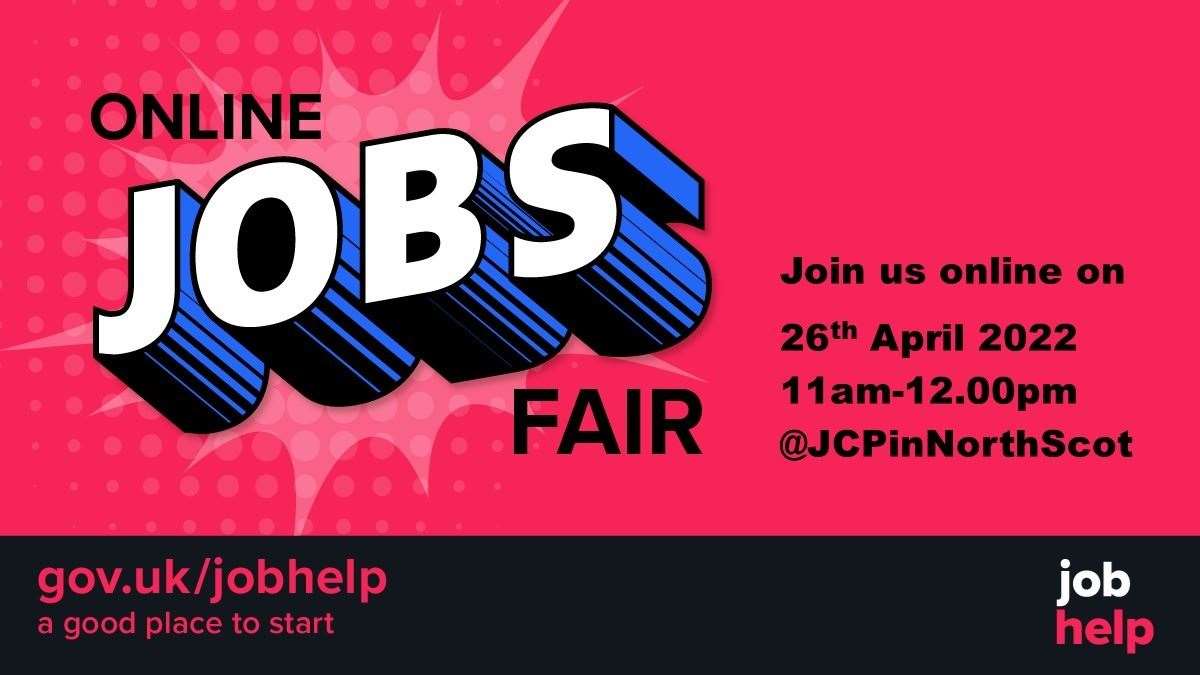 There are set to be plenty job opportunities up for grabs at the forthcoming online jobs fair.