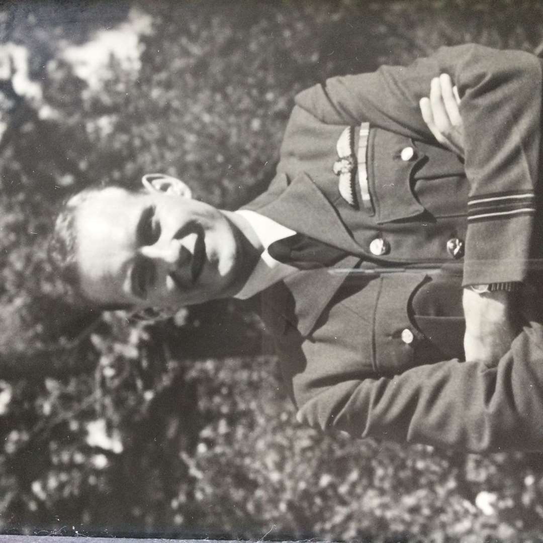 Harry Gamper in his uniform in 1946 (family handout/PA)