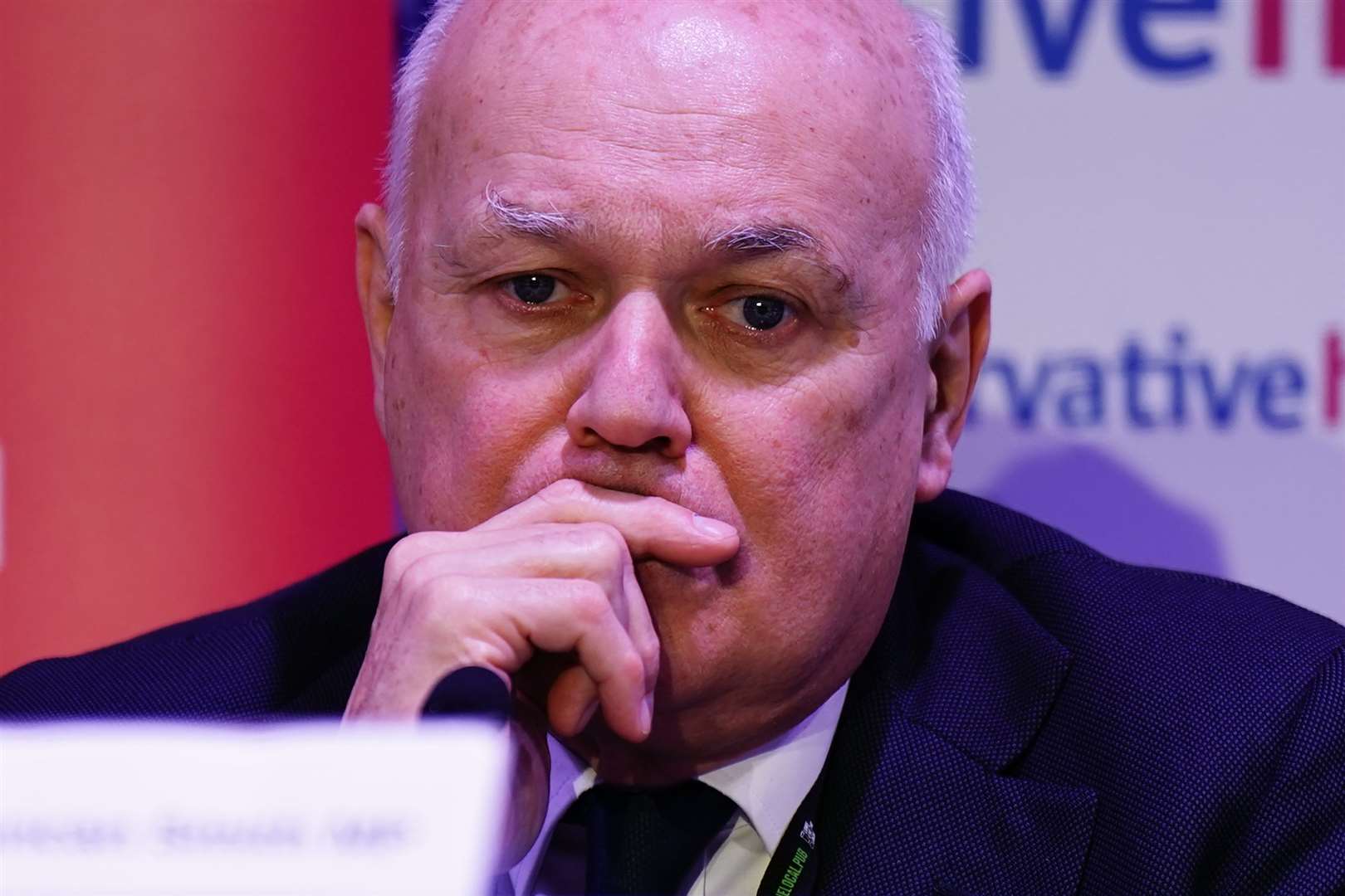 Former Tory leader Sir Iain Duncan Smith has warned of a ‘deepening threat’ being posed by China under President Xi Jinping (Aaron Chown/PA)