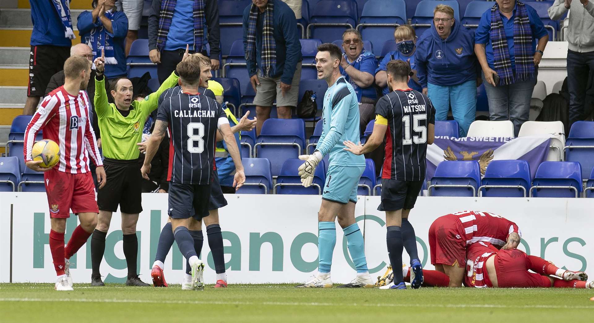 Referees will have the help of VAR in the Scottish Premiership from December of this year. Picture: Ken Macpherson