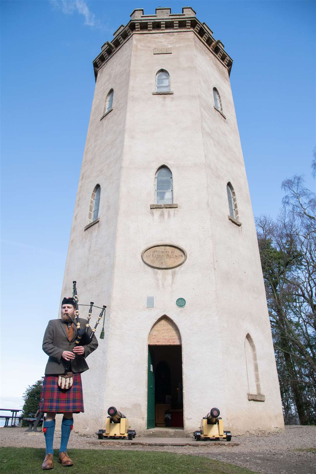 Piper Scott Burgess Hay performing as the landmark offically opens for the season. Picture: Daniel Forsyth