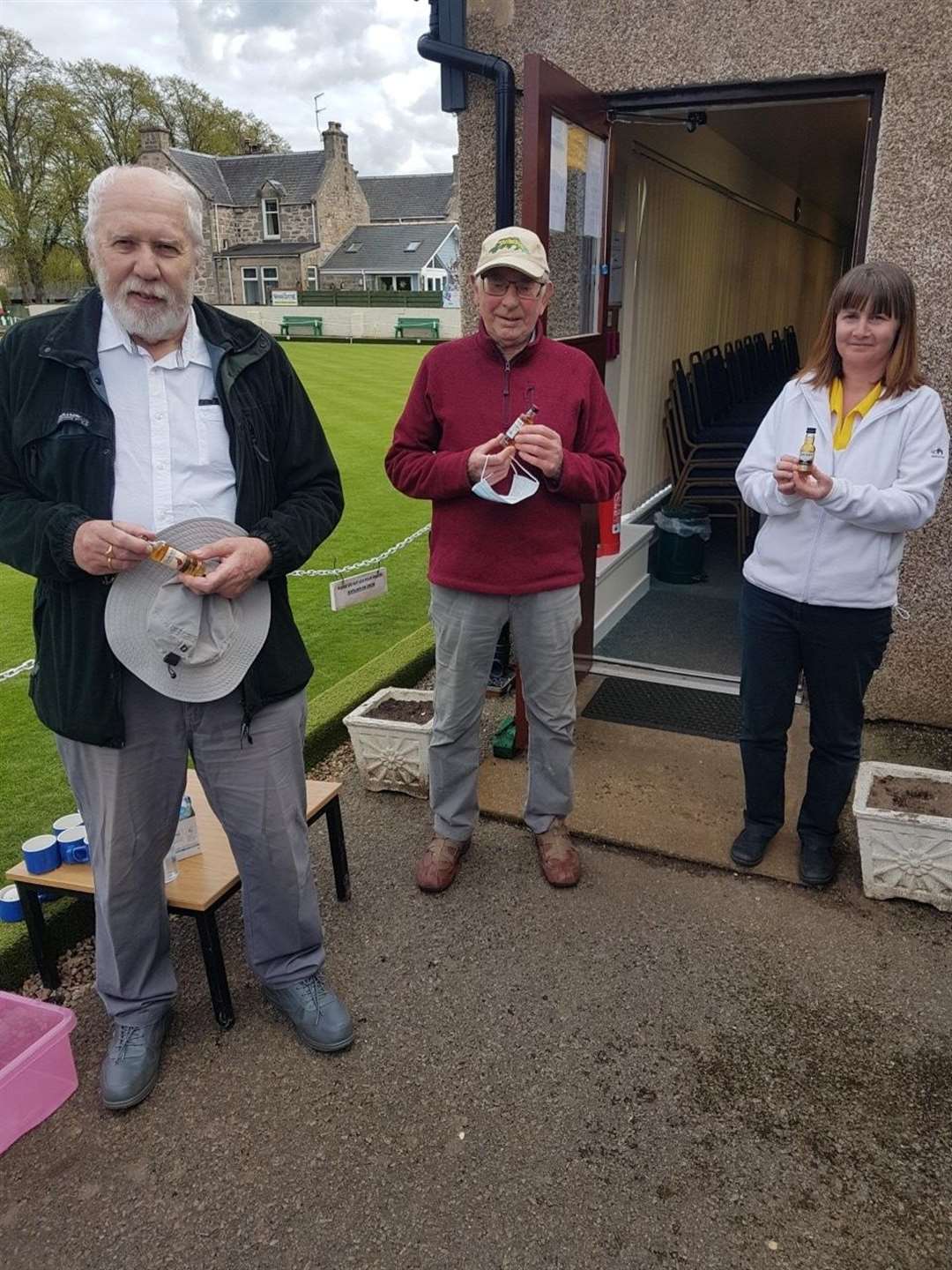 Ed Harris, Ray Boyd and the only female skip, Lesley Coutts, did well on the opening day back to action at Forres Bowling Club.