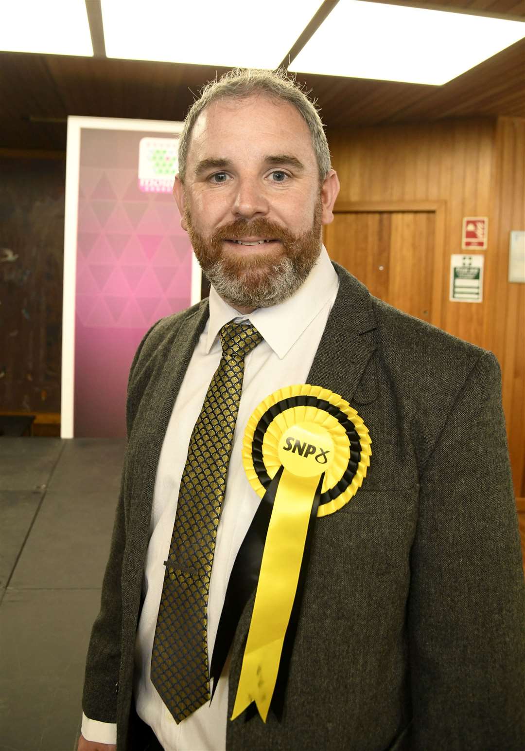 Scott Lawrence of the SNP got the most votes in Fores. Picture: Becky Saunderson