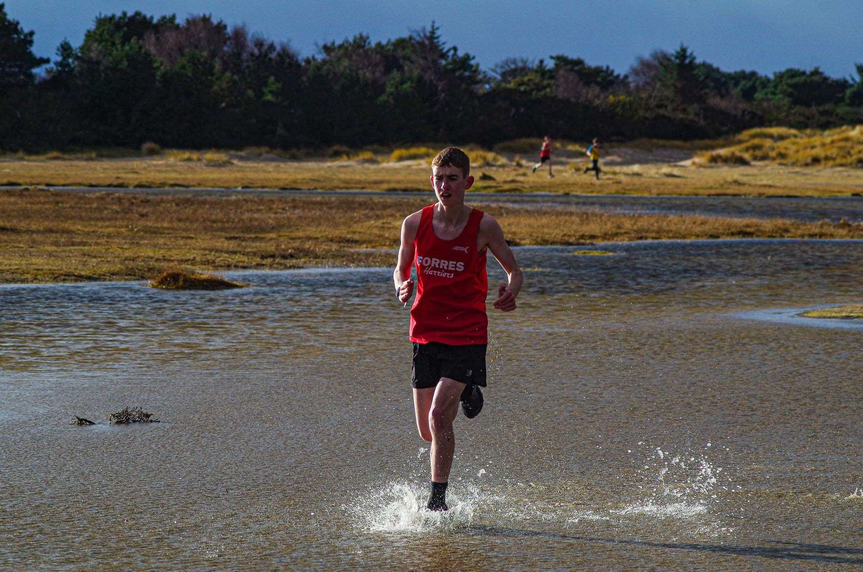 A strong run from Michael Bishenden. Photo: Highland Hill Runners