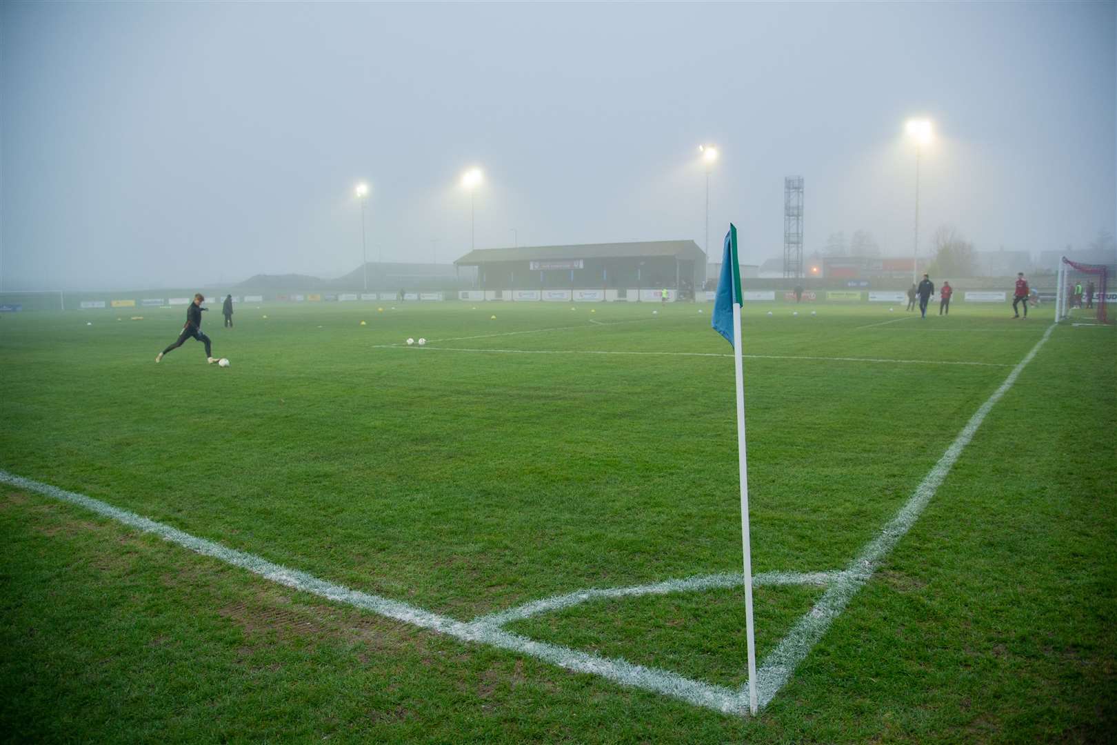 Five games have fallen victim to the weather this afternoon. Picture: Daniel Forsyth