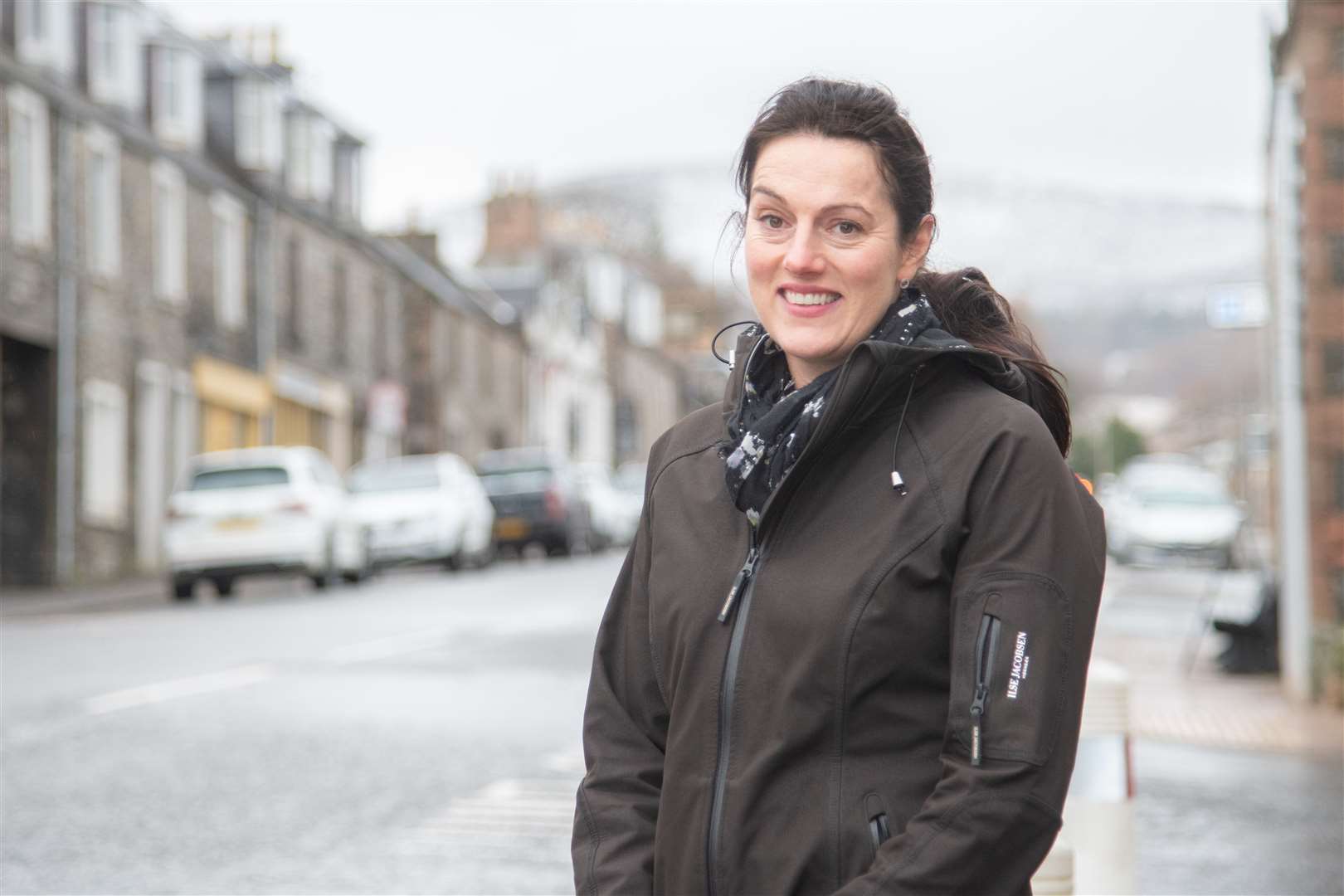 Moray Chamber's new town centres development manager Angharad (Anna) Rogers. Picture: Daniel Forsyth
