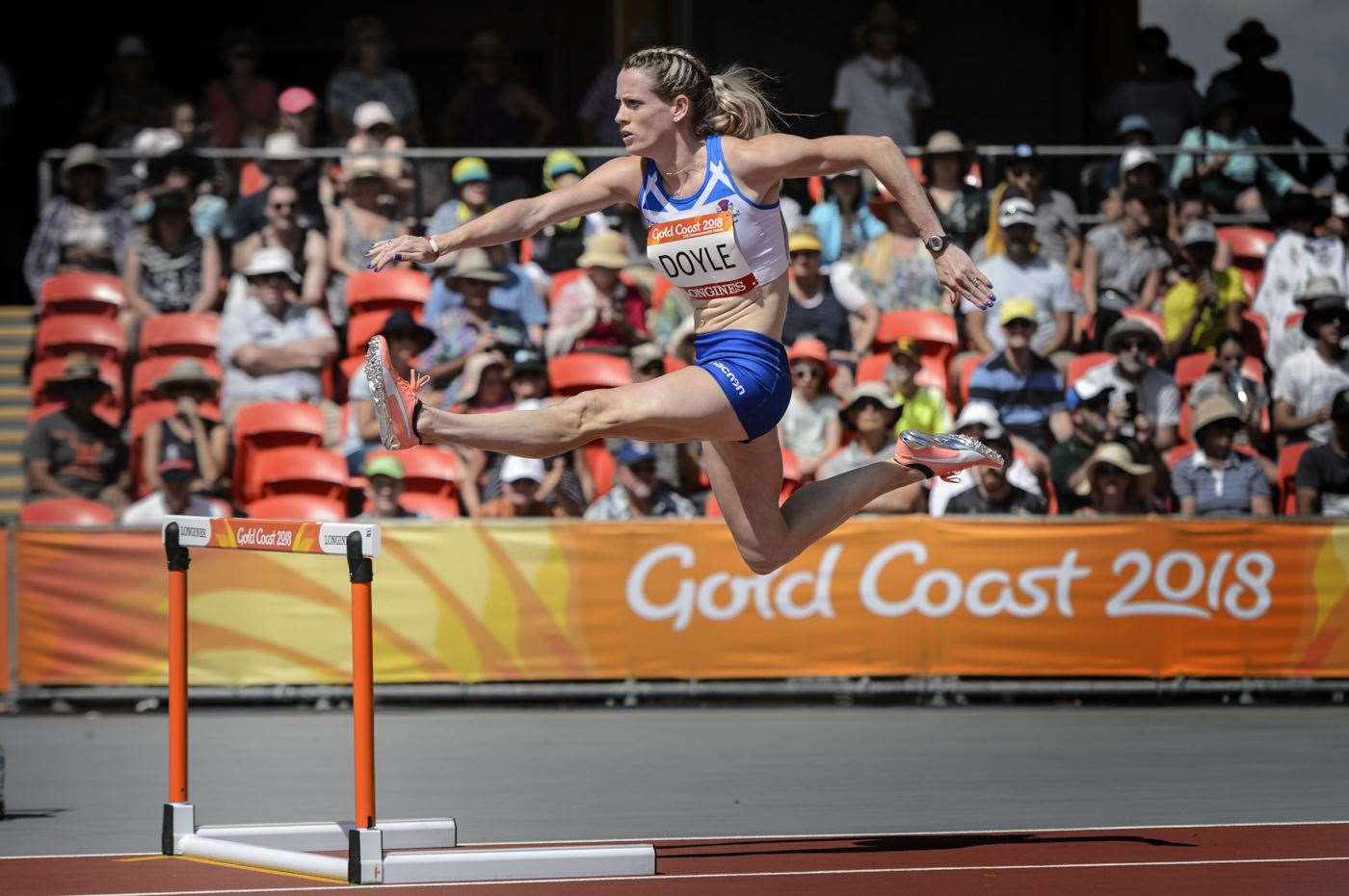 Eilidh Doyle at the Commonwealth Games in Gold Coast 2018. Photo: Bobby Gavin