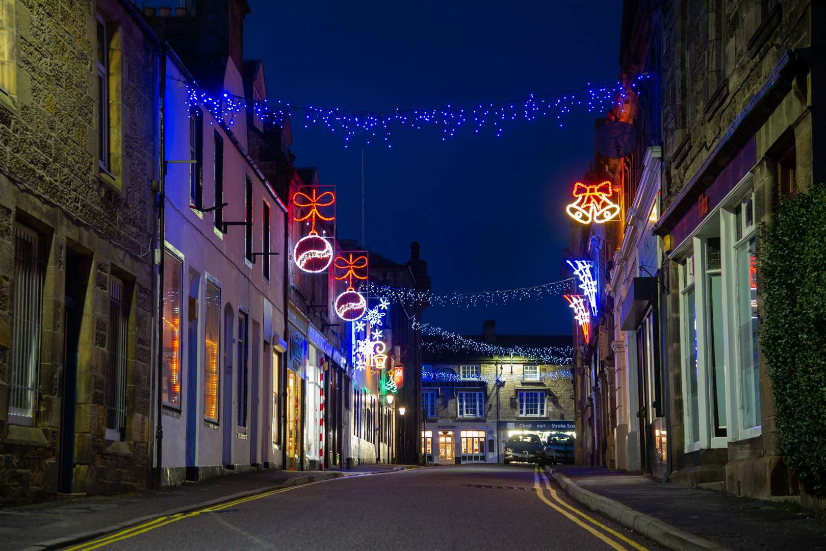 Tolbooth Street looks spectacular every year thanks to the volunteers. Picture: Daniel Forsyth..