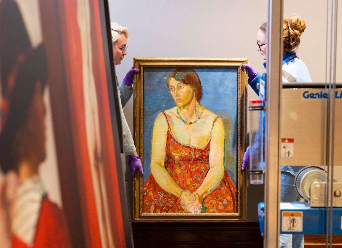 Reinstallation of works in The Blavatnik Wing (The National Portrait Gallery/PA)