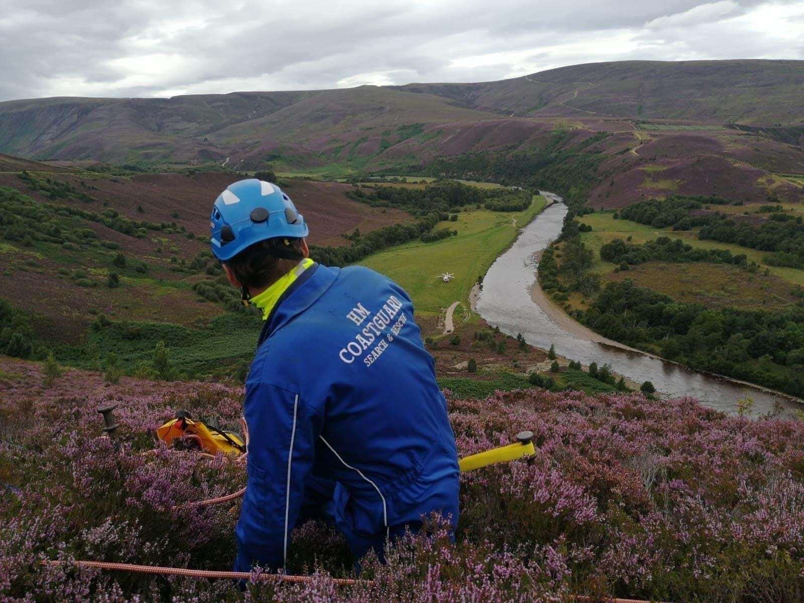 Specialist HM Coastguard rope teams were called out last Friday to assist with a rescue on the River Findhorn.