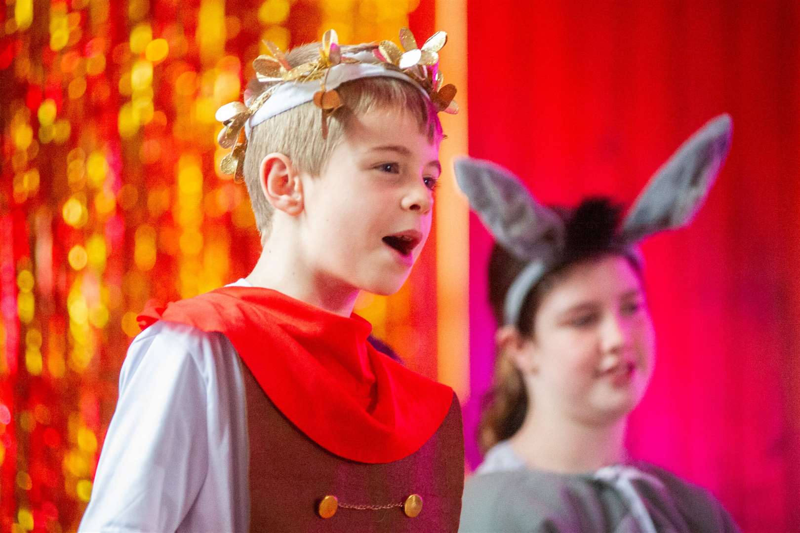 Logie Primary School present their 2019 Christmas Show at Edinkillie Hall. Picture: Daniel Forsyth.