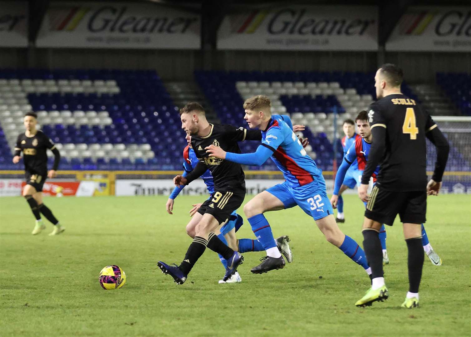 Ethan Cairns in action for Inverness Caledonian Thistle. Picture: Ken Macpherson