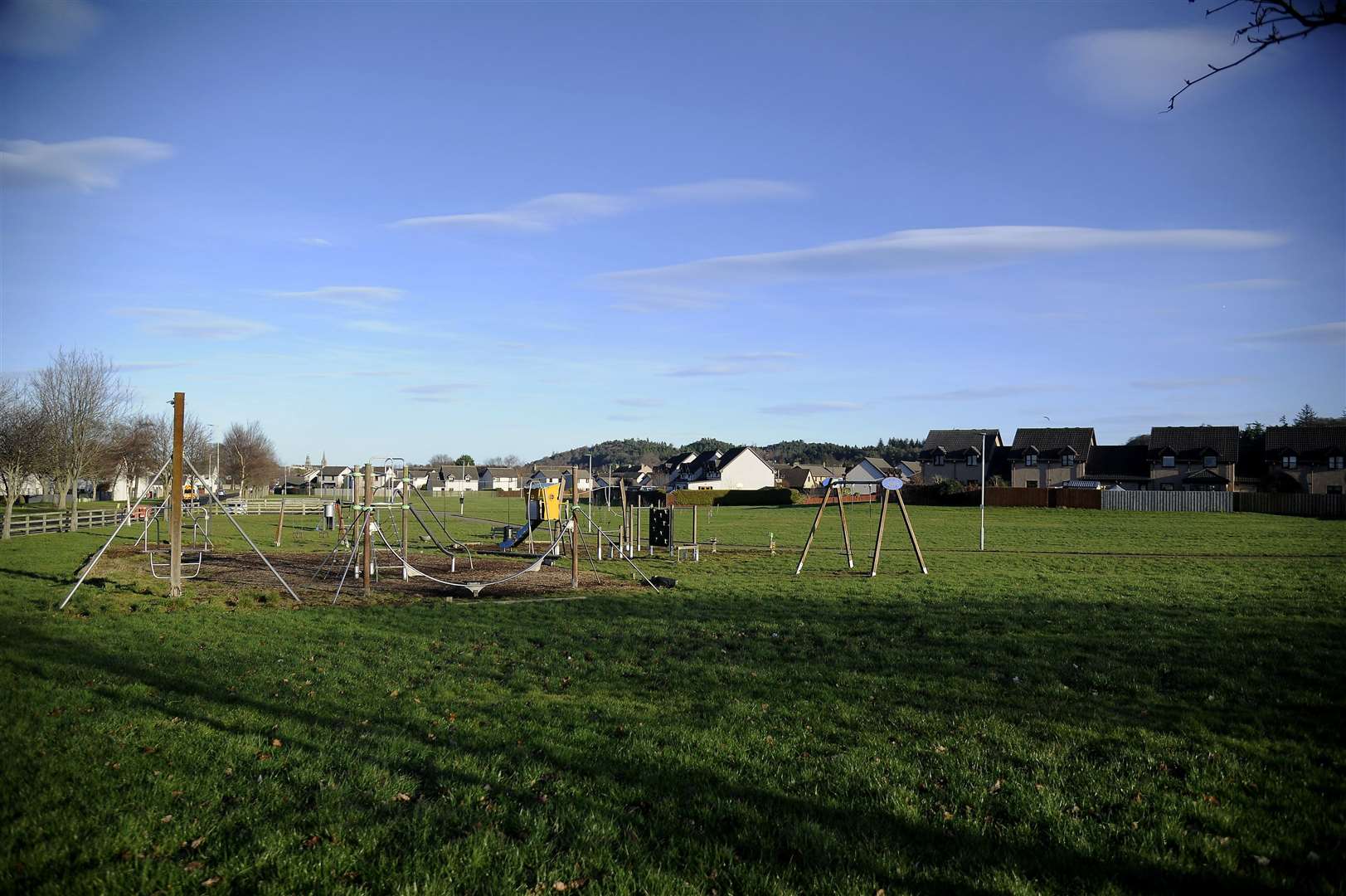 The crumbling play park at Mannachie has been earmarked for substantial investment.