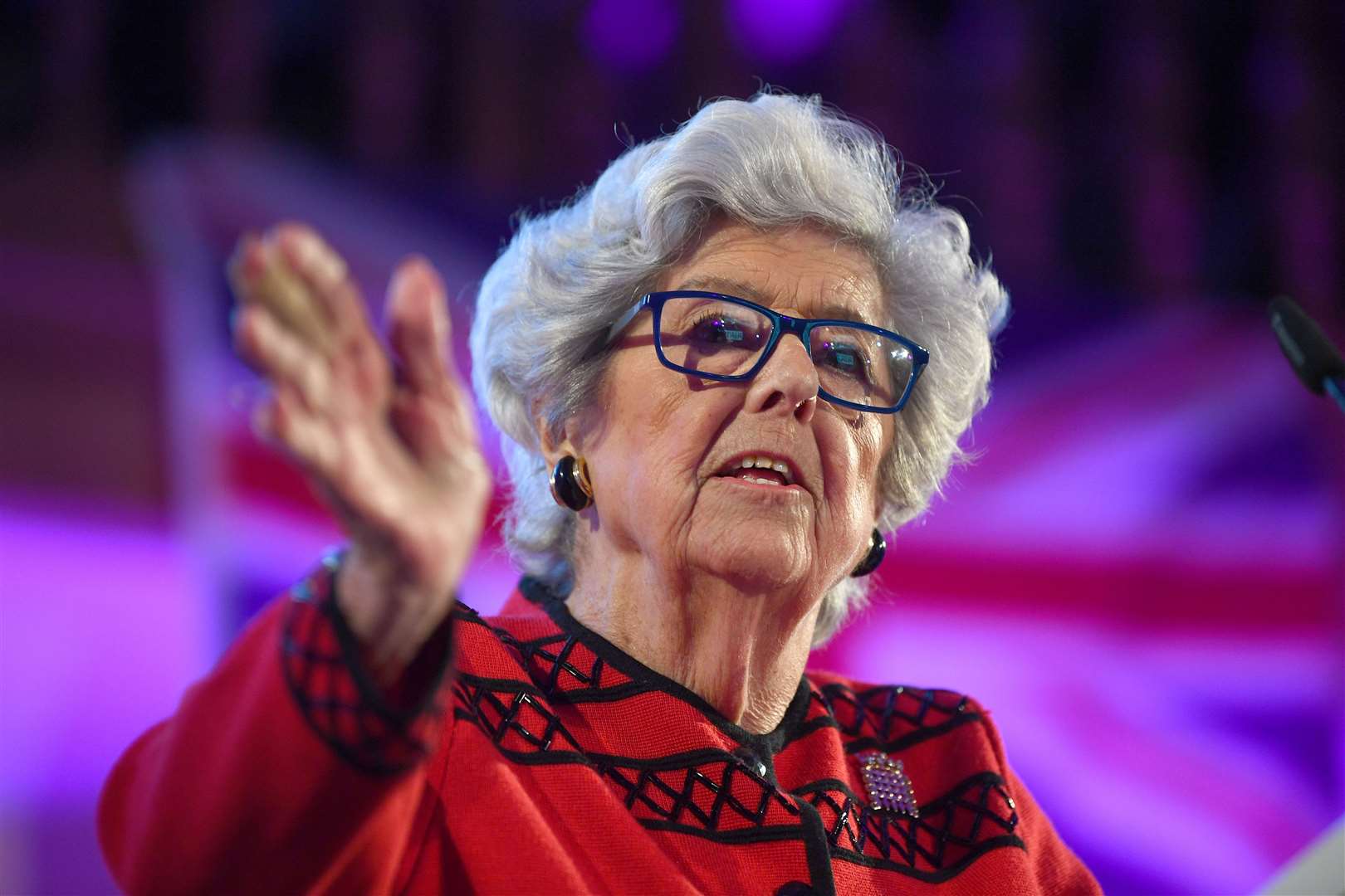 Baroness Betty Boothroyd was the first female Speaker (Victoria Jones/PA)