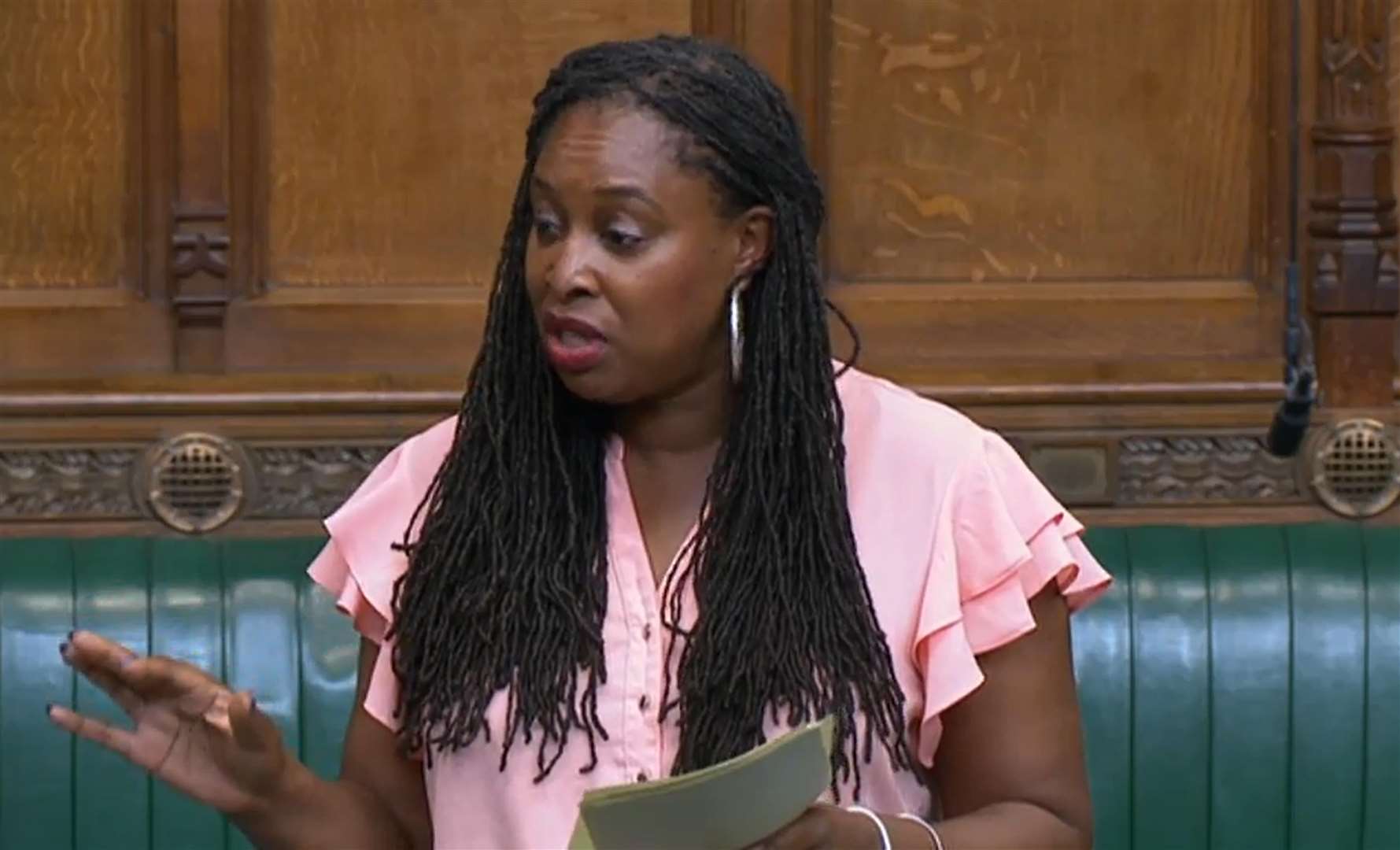 Labour MP Dawn Butler speaking in the Commons (House of Commons/PA)