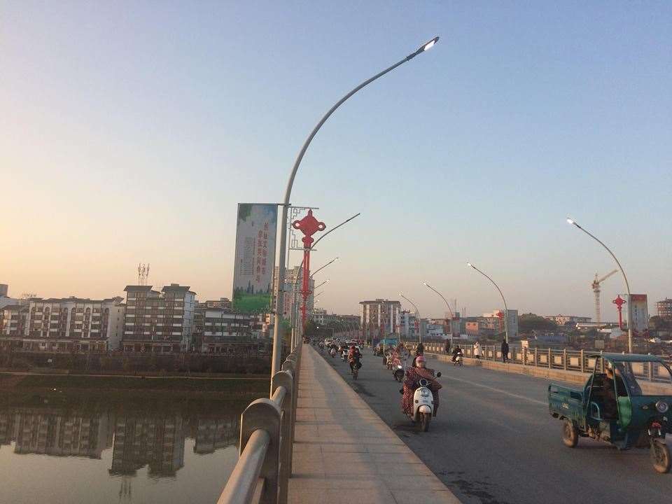 The city of Yiyang in the south central Chinese province of Jiangxi