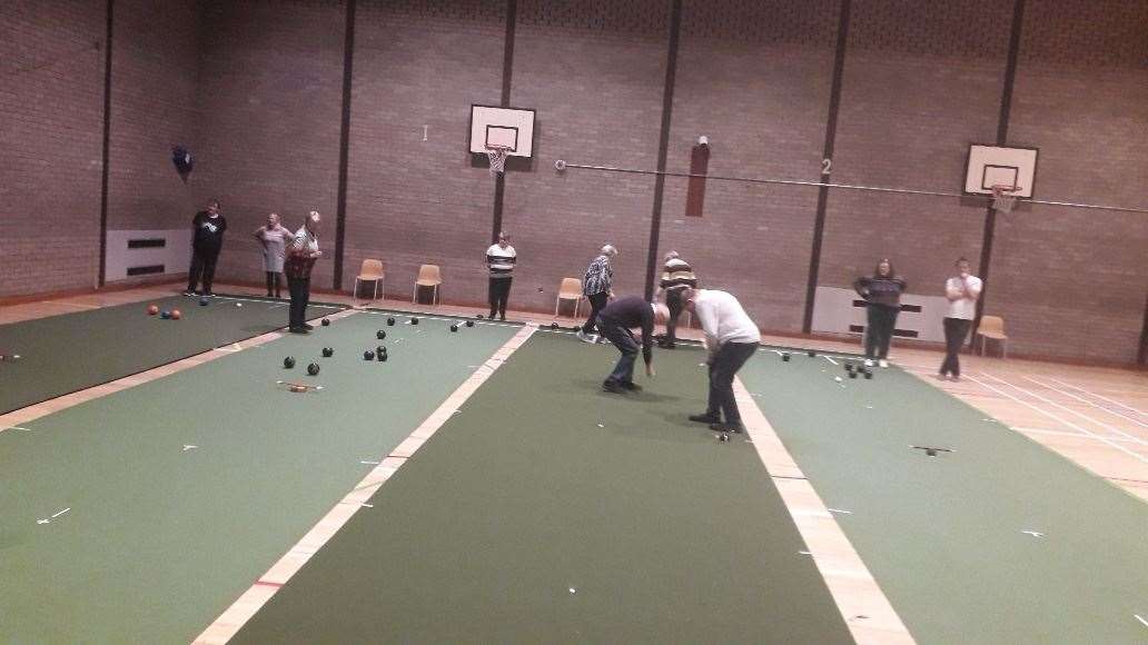 Forres House indoor bowling is becoming more and more popular.