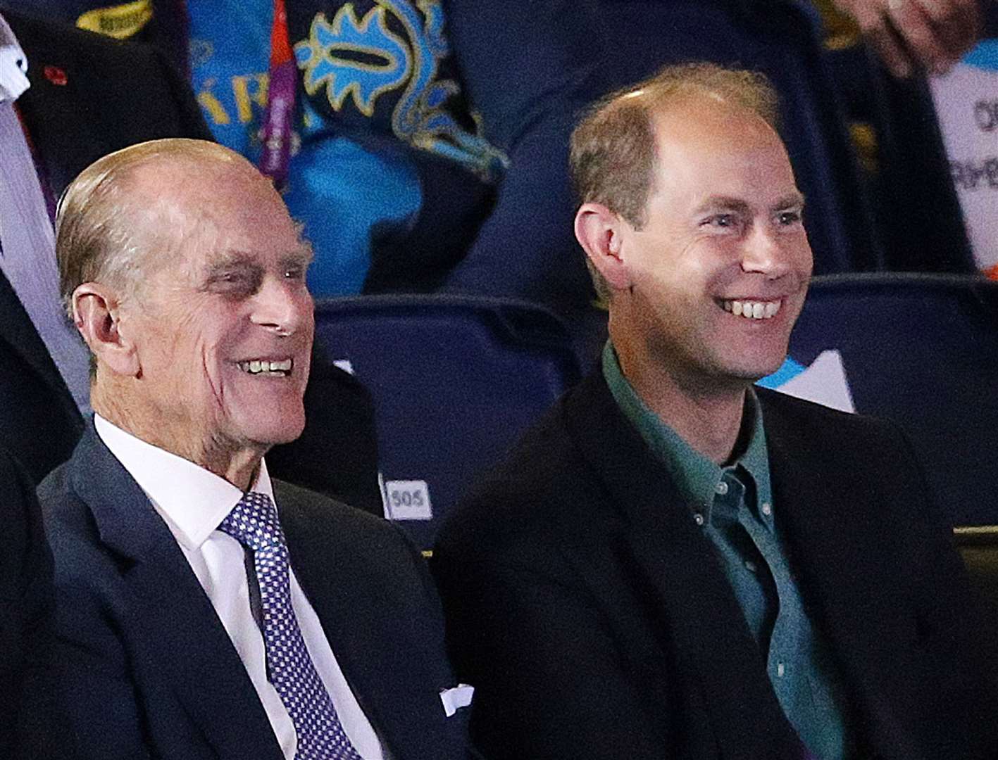The late Duke of Edinburgh (left) and the then Earl of Wessex in 2012 (Julien Behal/PA)
