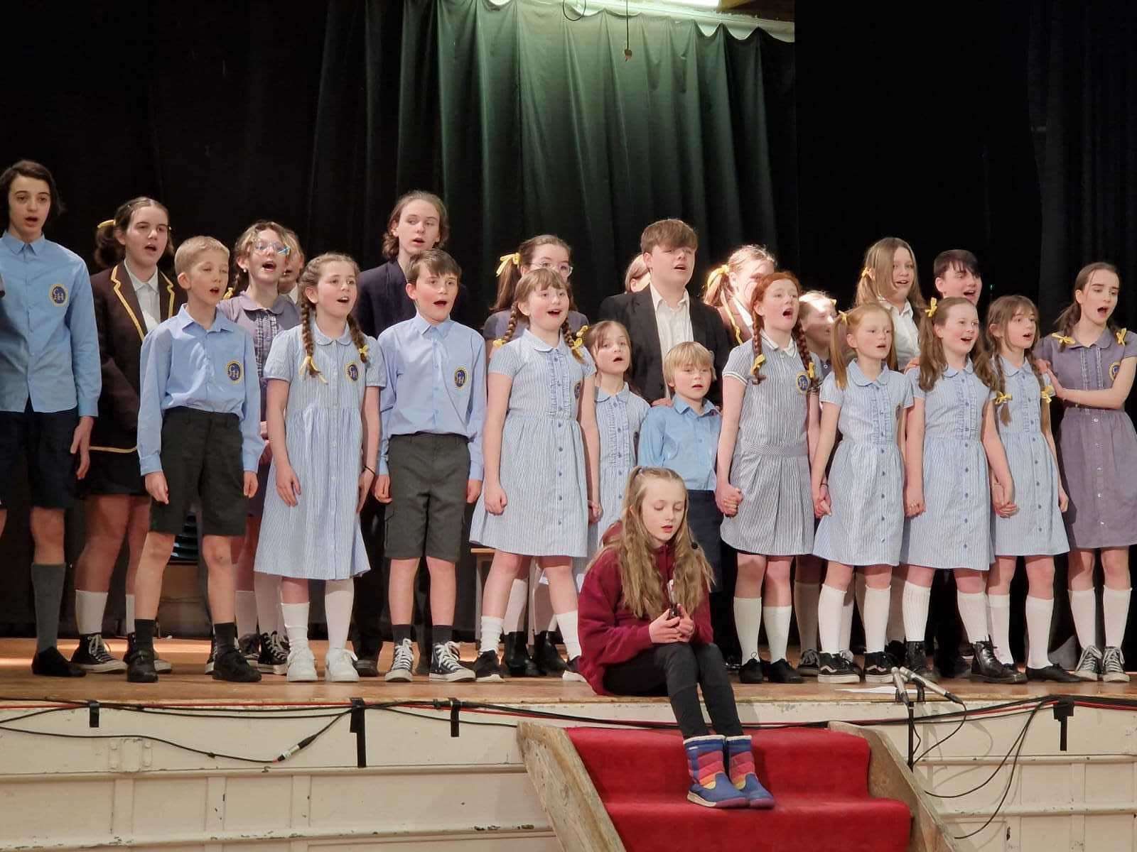Forres Youth Theatre's performance at this year's Forres Youth Concert.