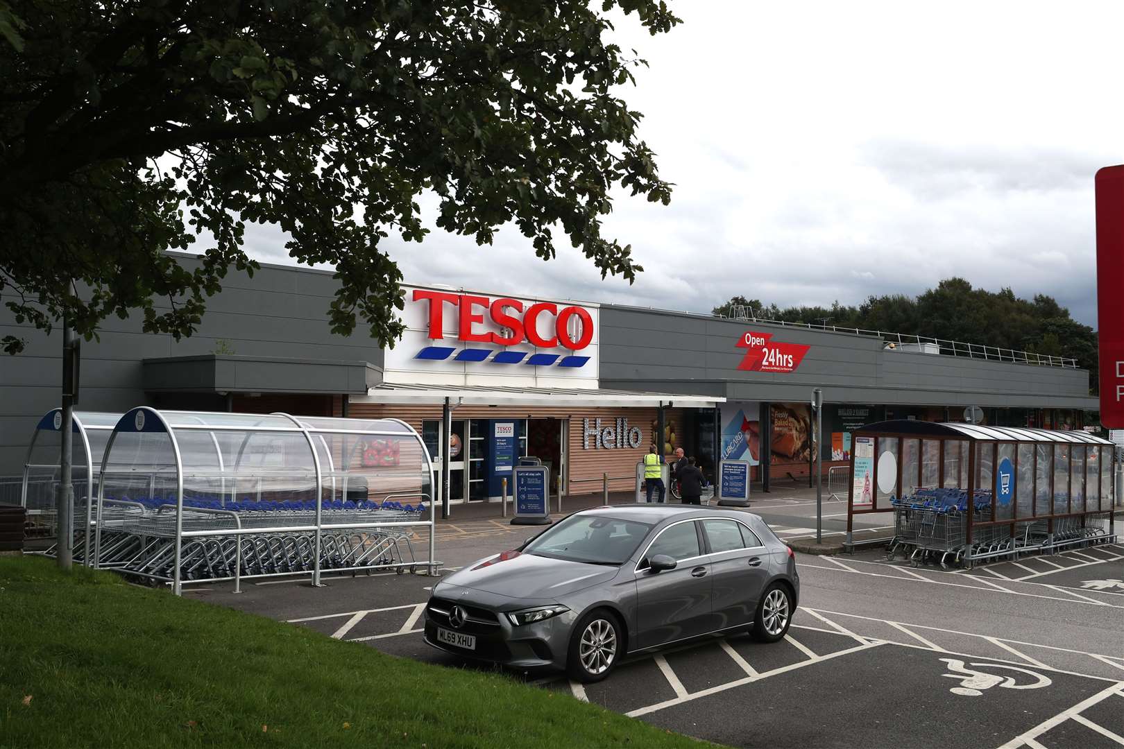 The Tesco store in Rochdale (Peter Byrne/PA)