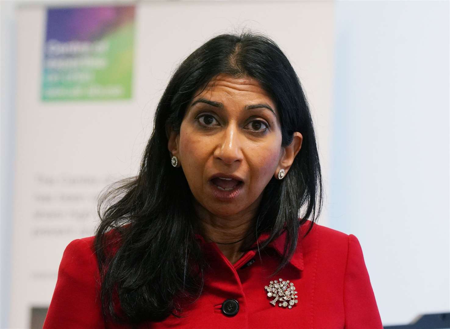 Rishi Sunak decided not to order an investigation into Home Secretary Suella Braverman’s actions (PA)