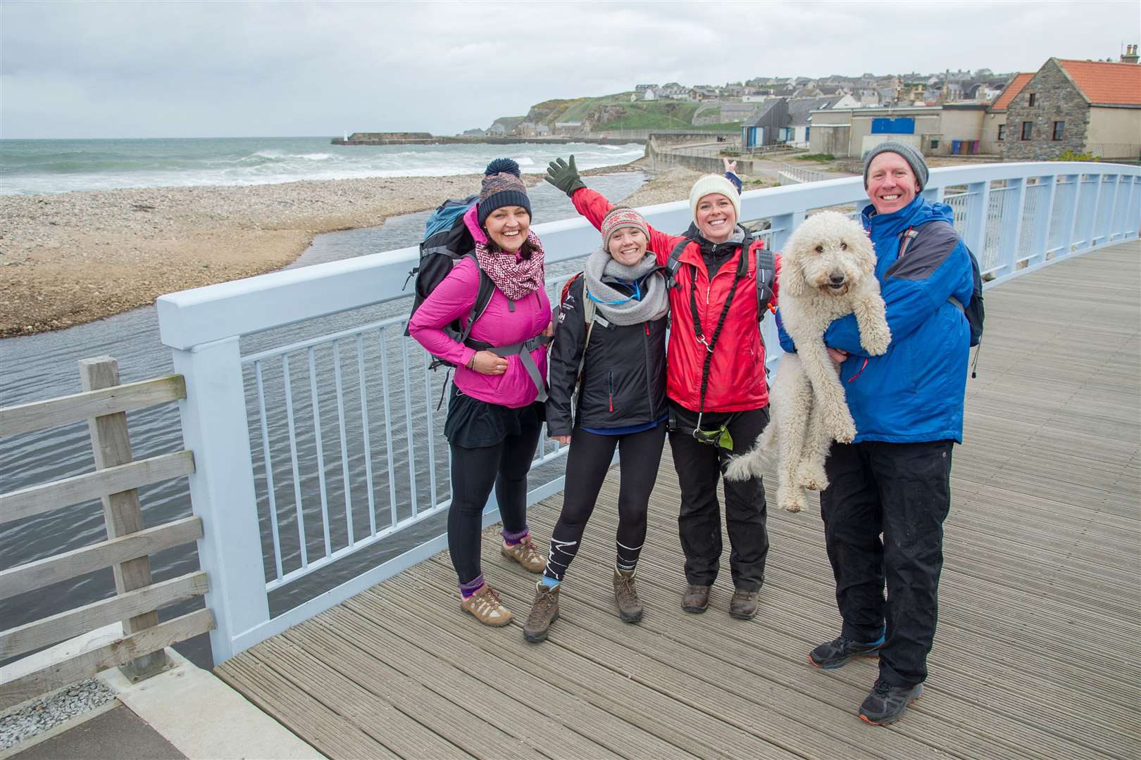 The Six Harbour Walk is back in business this year after a two-year, Covid-enforced break. Picture: Daniel Forsyth