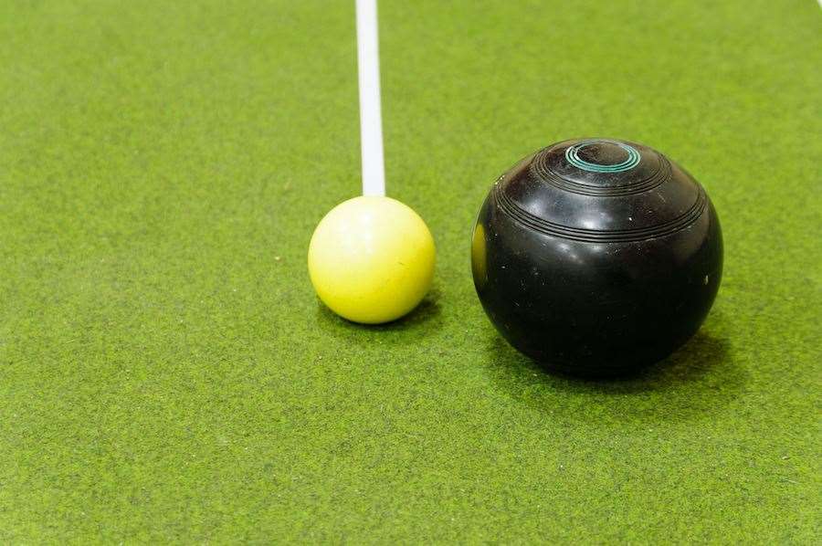 The latest bowls action.