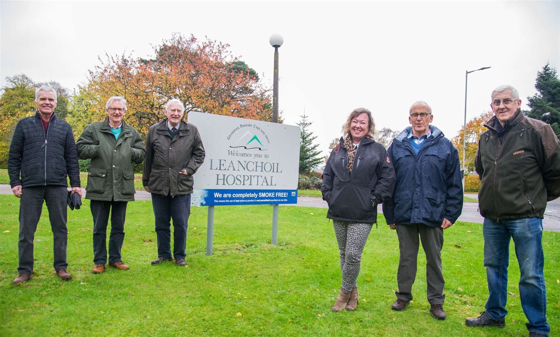 Leanchoil Trustees (from left) Graham Hilditch, Tom Duff, Seymour Monro, Marianne Nicolson, Andres Anderson and Graham Murdoch are looking forward to updating the community.