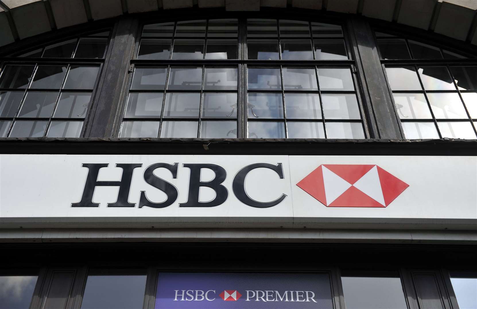 HSBC and Standard Chartered were among the early FTSE fallers, but they both rebounded (PA)