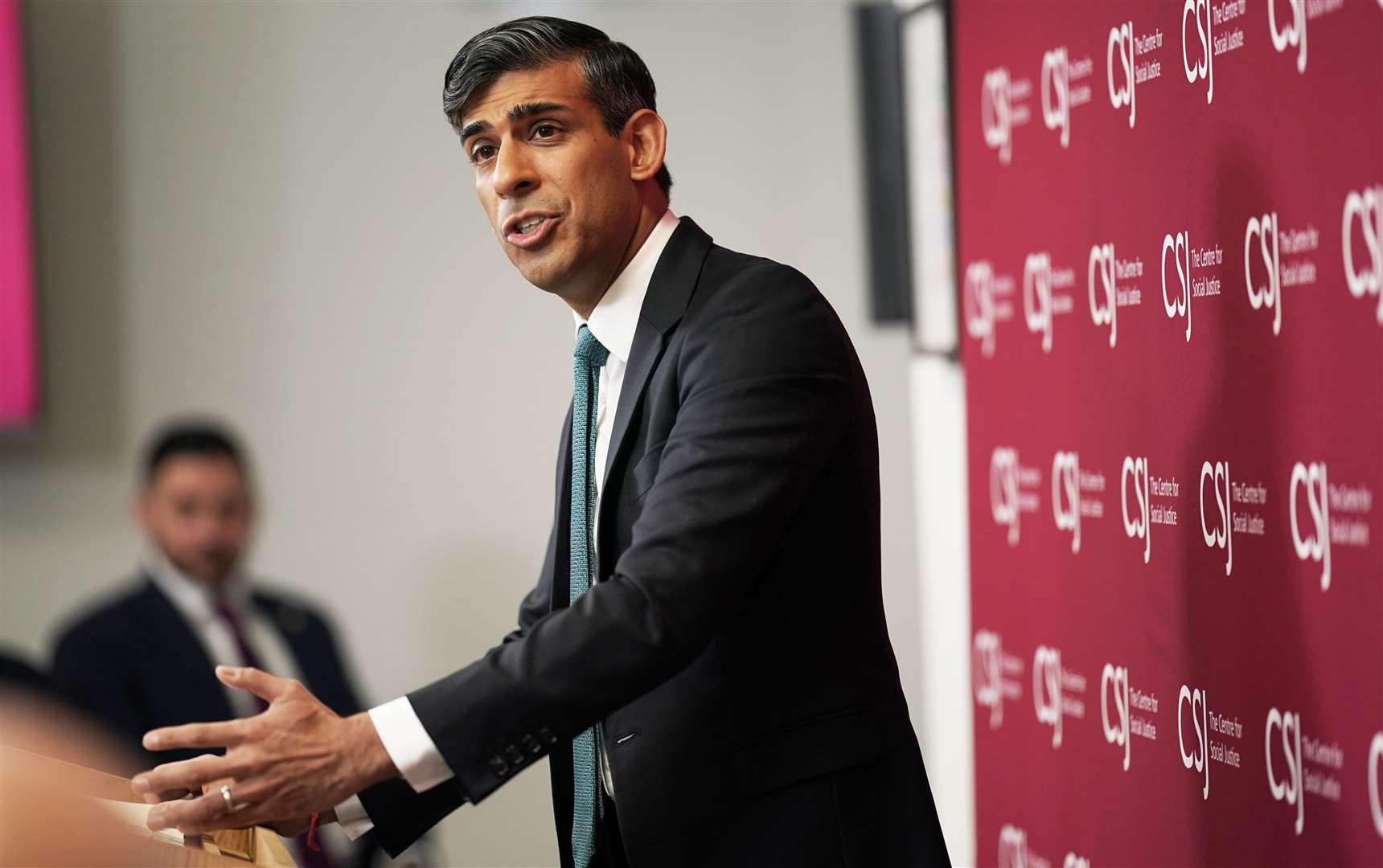 Prime Minister Rishi Sunak spoke about his worries about Pip ‘being misused’ (Yui Mok/PA)