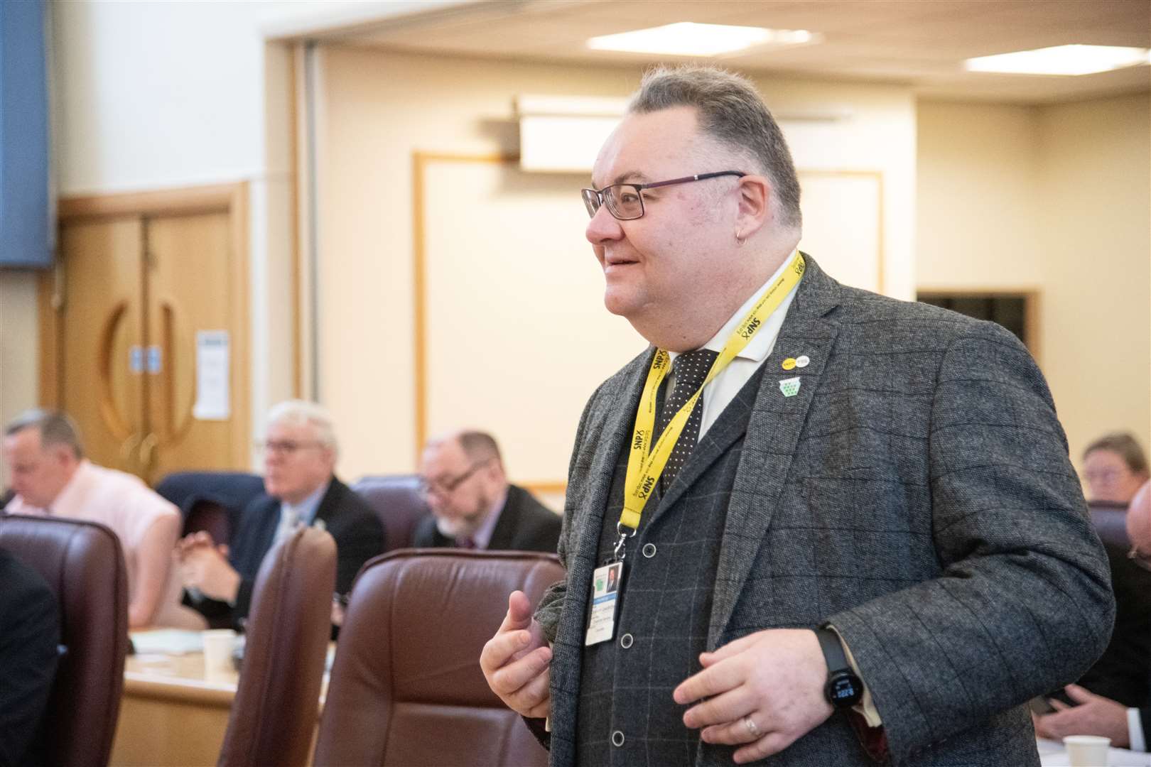 Councillor Graham Leadbitter (SNP). Picture: Daniel Forsyth.