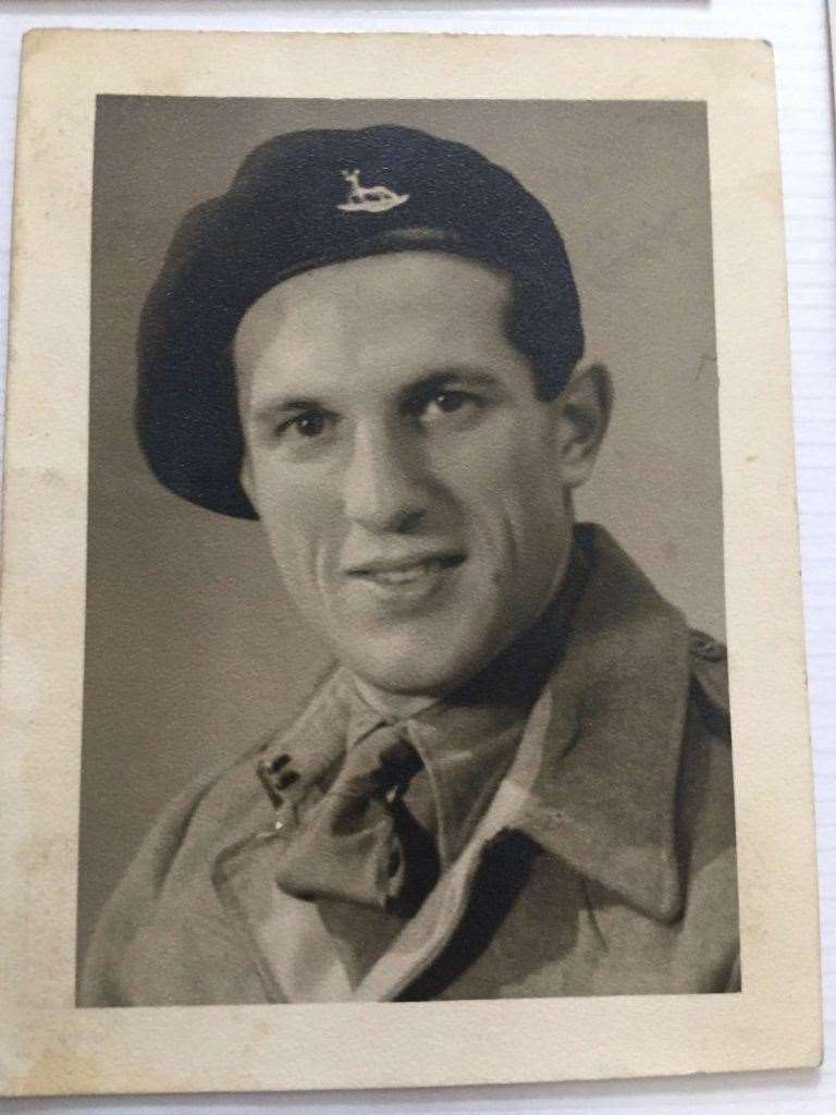 A photo issued by the British Normandy Memorial of Joe Cattini (britishnormandymemorial.org/PA)