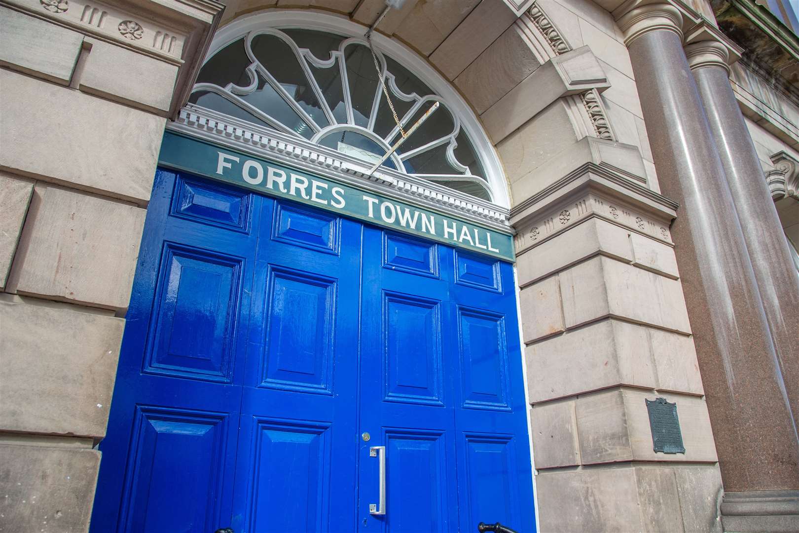 Locator photos of the Forres Town Hall, High Street, Forres...Picture: Daniel Forsyth..