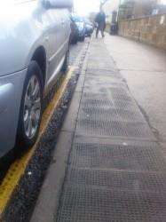 Drivers regularly park illegally on Forres High Street.