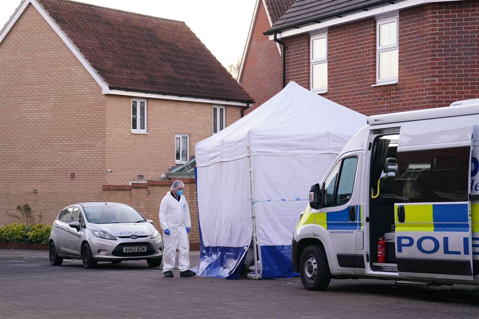 The four people who died are all believed to be family members (Joe Giddens/PA)